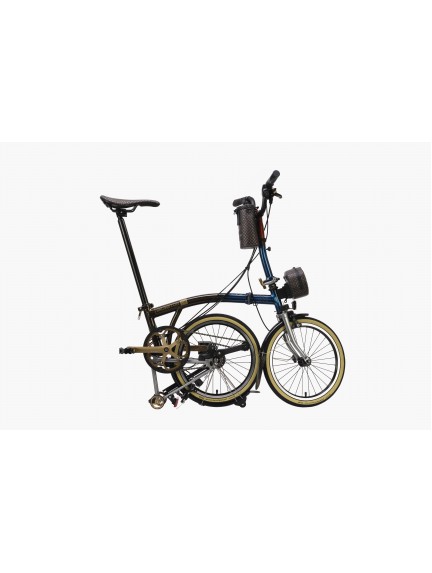 BROMPTON C Line 50th Anniversary 12-Speed sulankstomas dviratis su vidutinio aukščio vairu